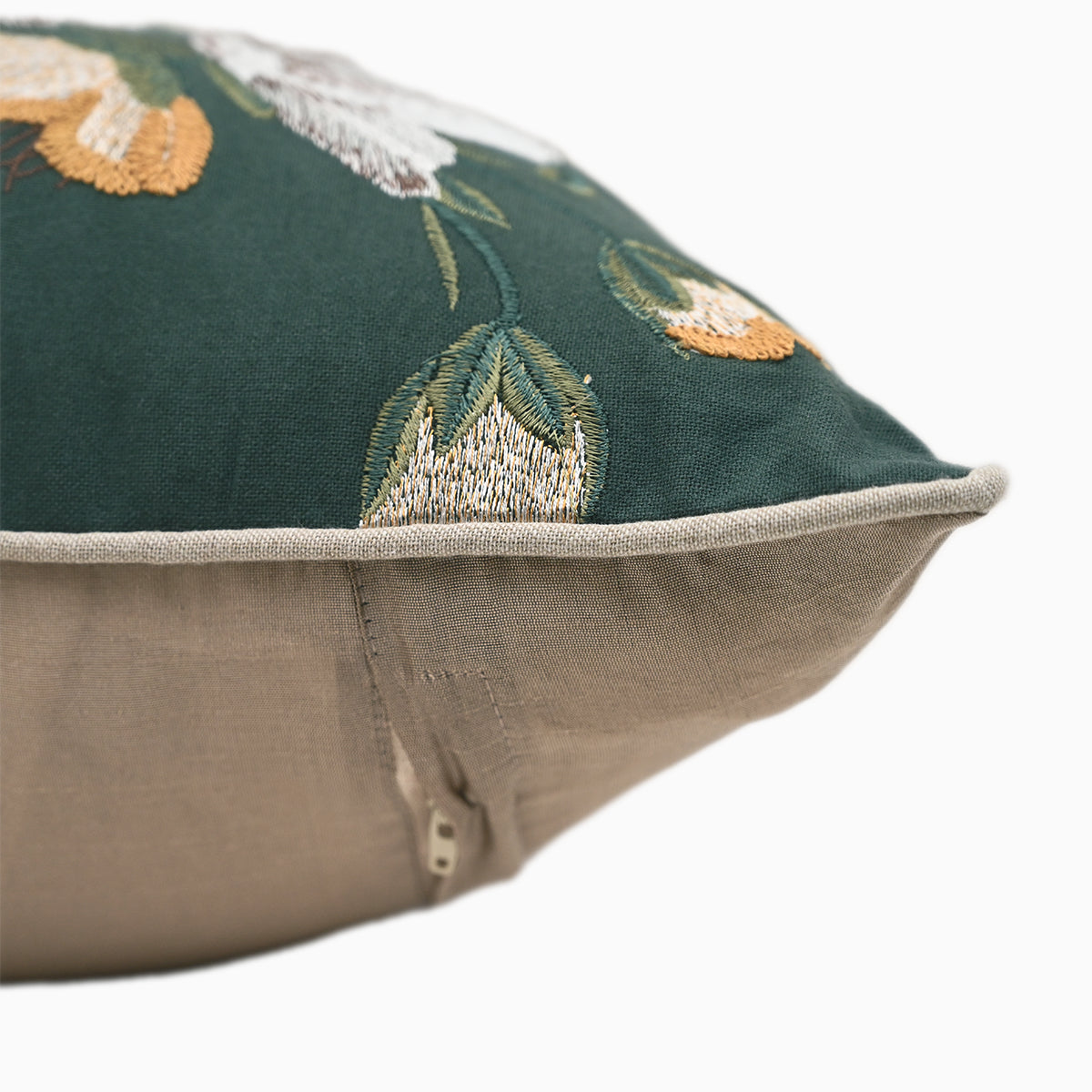 Woodland Embroidered Cushion Cover Pillow Covers