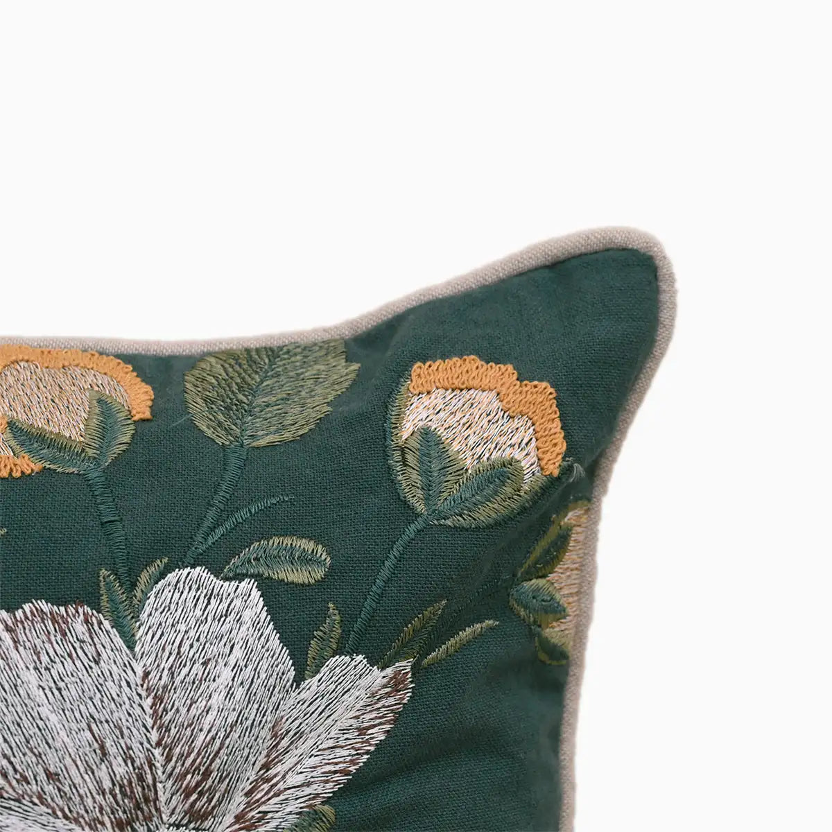 Woodland Embroidered Cushion Cover Pillow Covers