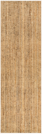 Natural Jute Woven Flatweave Runner 2'6"x6, 2'6"x8', 2'6" x 10'