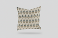 Silas Ditsy Prints Oat Pillow Cover 26" x 26" Double Sided Pillow Covers