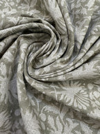 Malyn Handloom Block Print Linen Linen Fabric