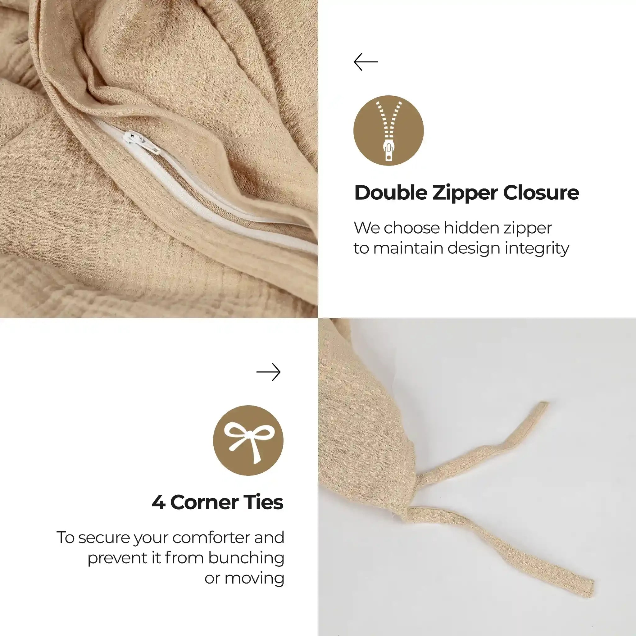 Stone Duvet Cover Set