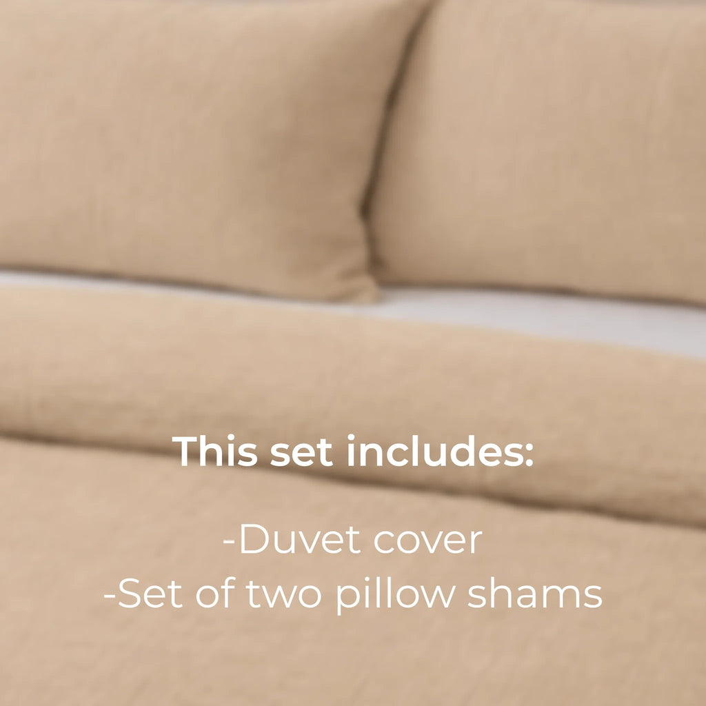 Stone Duvet Cover Set