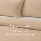 Stone Duvet Cover Set