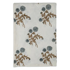 Ditsy Press Aqua & Pink Tablecloth