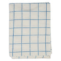 Soft Checks Blue Tablecloth