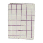 Soft Checks Purple Tablecloth
