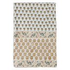 Amber Garden Sage Green & Blue Tablecloth