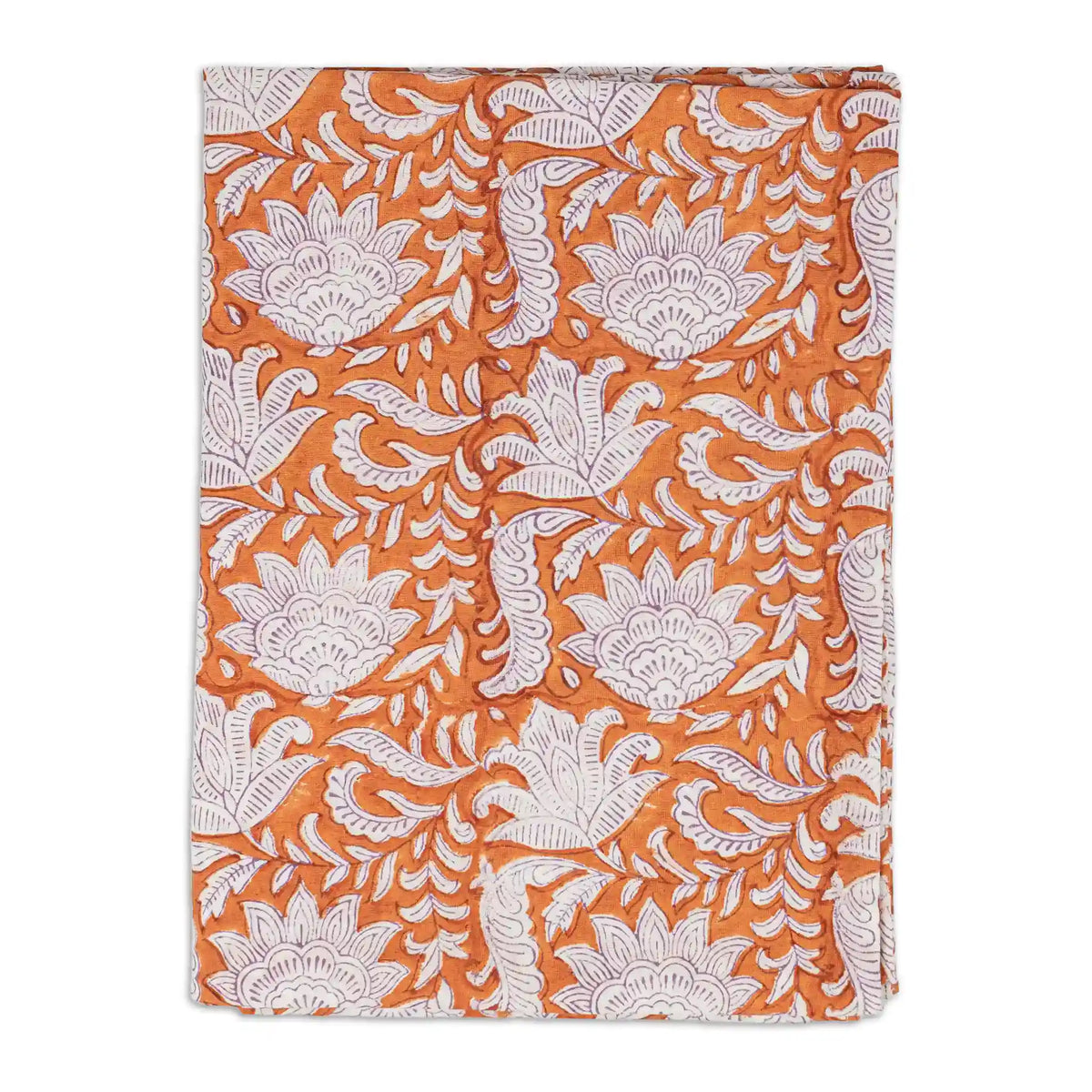 Garden Orange & Purple Tablecloth