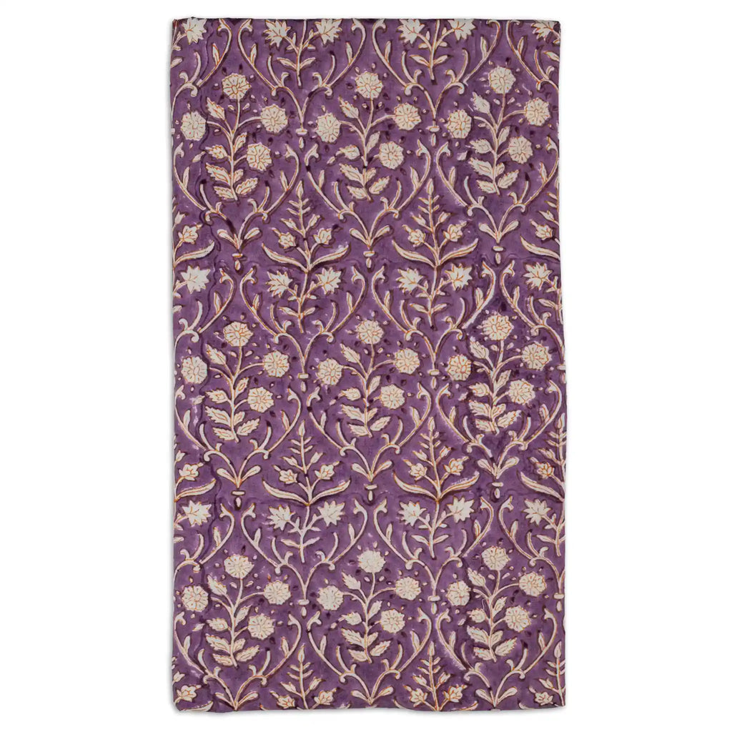 Garden Archive Purple & Orange Tablecloth