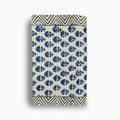 Hand Block Print Table Runner – White & Oxford Blue Table Runners