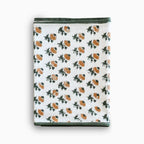 Hand Block Print Table Runner – White & Fern Green Table Runners