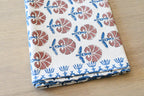 Hand Block Print Table Runner – White & Royal Blue Table Runners