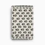 Hand Block Print Table Runner – Off White & Gray Table Runners