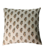 Talena Ditsy Prints Warm White Pillow Cover 26" x 26" Double Sided Pillow Covers