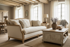 Talena Ditsy Prints Warm White Pillow Cover Pillow Covers