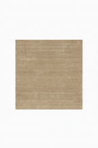 Tawny Hand-Loomed Wool Rug 4' X 6' Hand Loomed