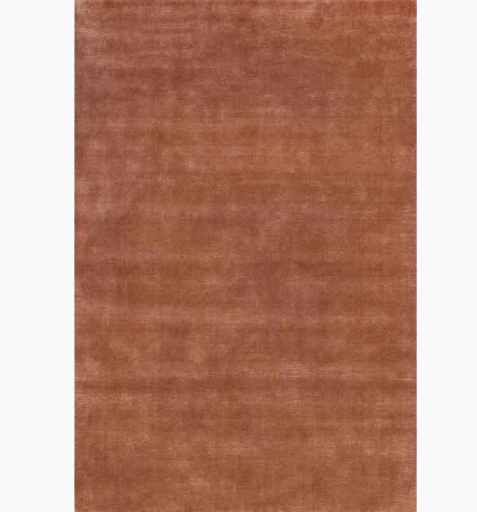 Terracotta Hand-Loomed Wool Rug 12' x 18' Hand Loomed