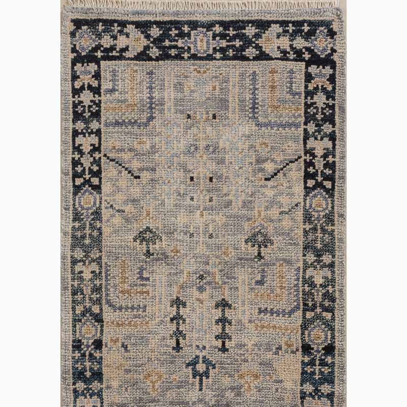 Thatcher Hand-Knotted Wool Oushak Rug 12' x 18' Hand-Knotted