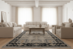 Thatcher Hand-Knotted Wool Oushak Rug Hand-Knotted