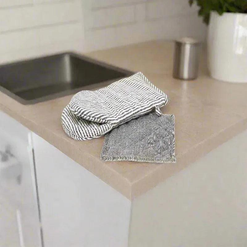 Oven Mitt & Pot Holder Set Home Decor