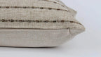 Markus Stripe Natural Linen Pillow Cover Pillow Covers