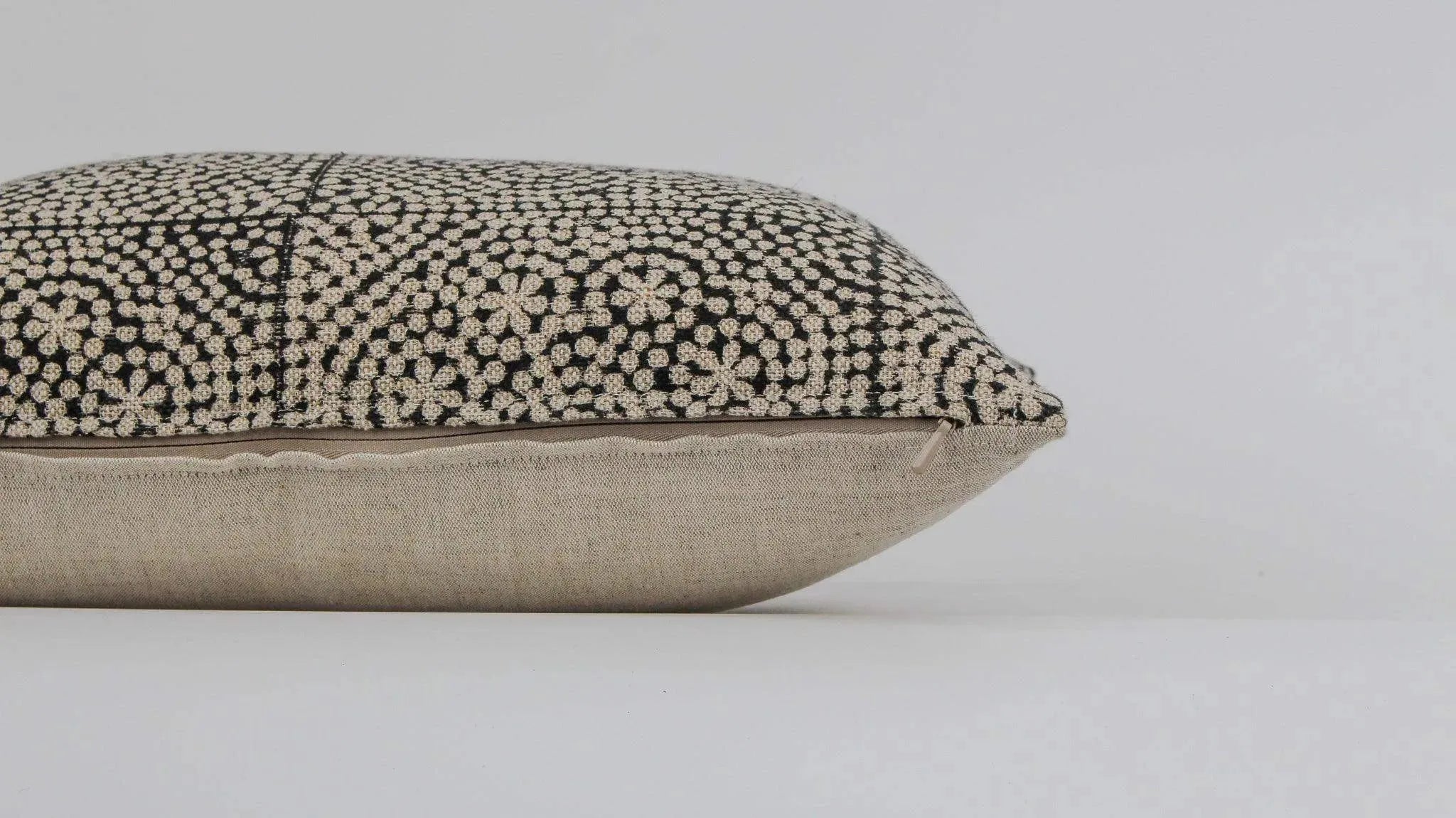 Vada Geometric Black Pillow Cover Pillow Covers