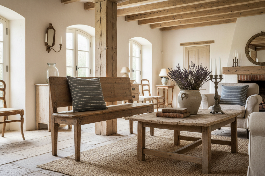 Elias Stripe Natural Linen Pillow Cover Pillow Covers