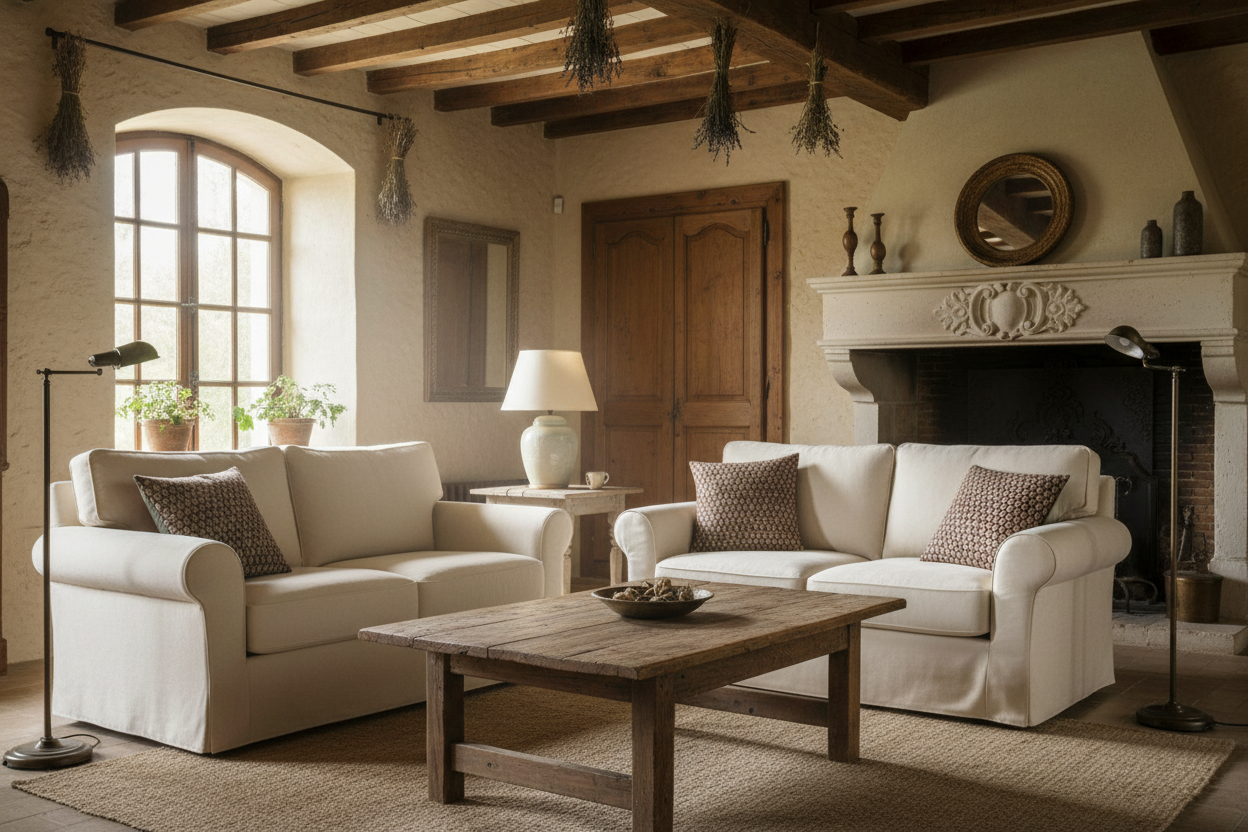 Scarlett Ditsy Prints Saddle Brown Pillow Cover