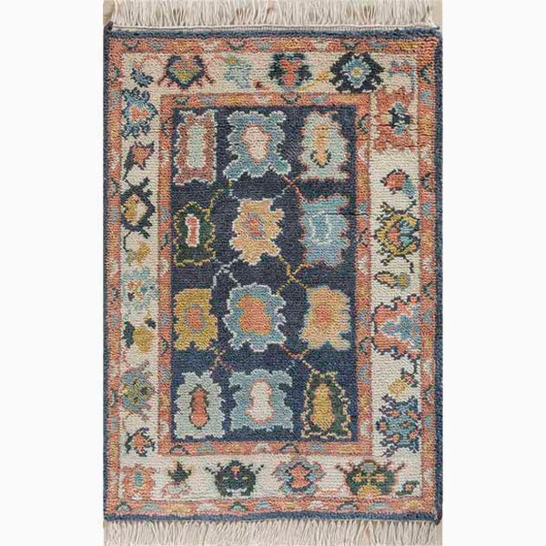 Viola Hand-Knotted Wool Oushak Rug