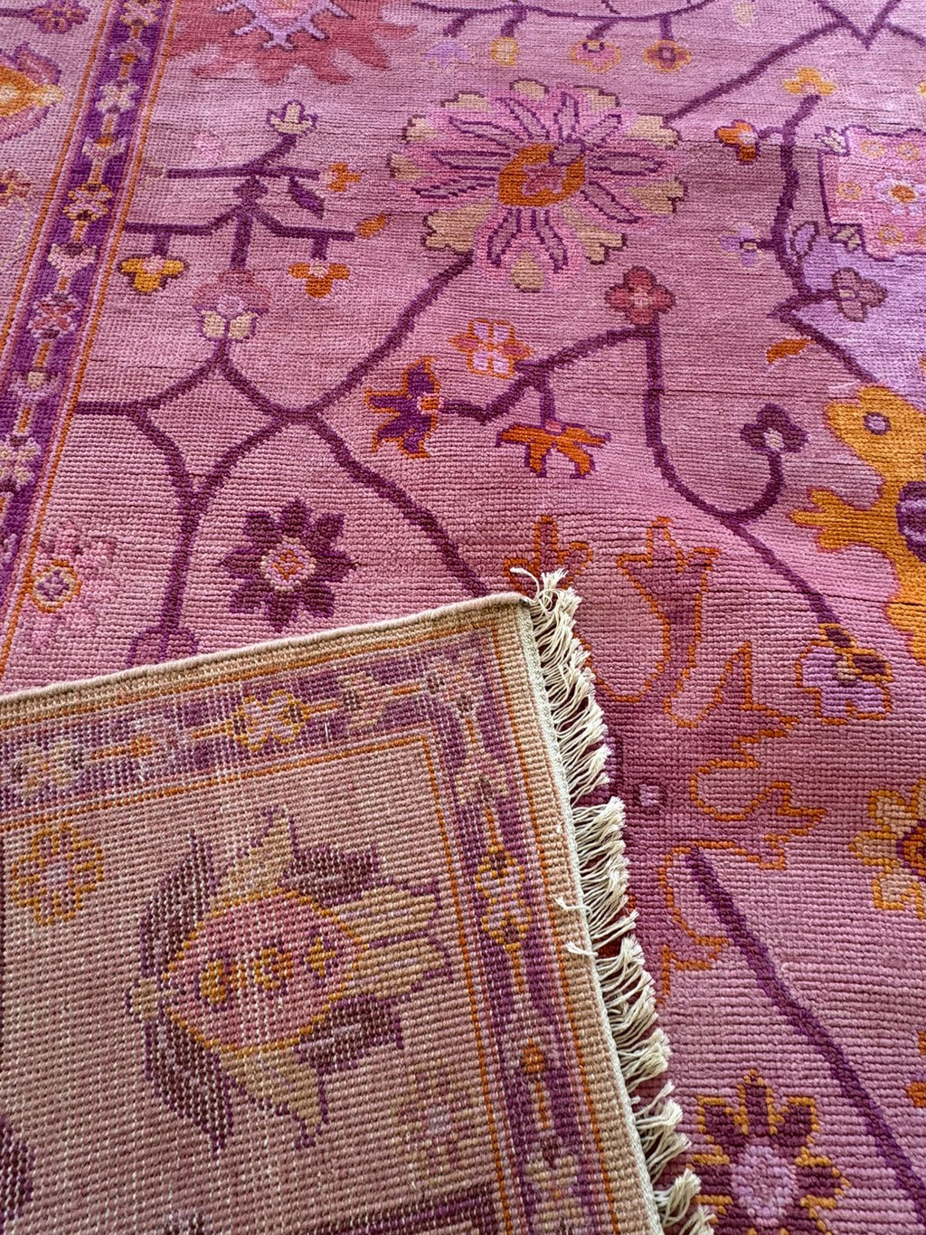 Penny Hand Knotted Oushak Rug Hand-Knotted