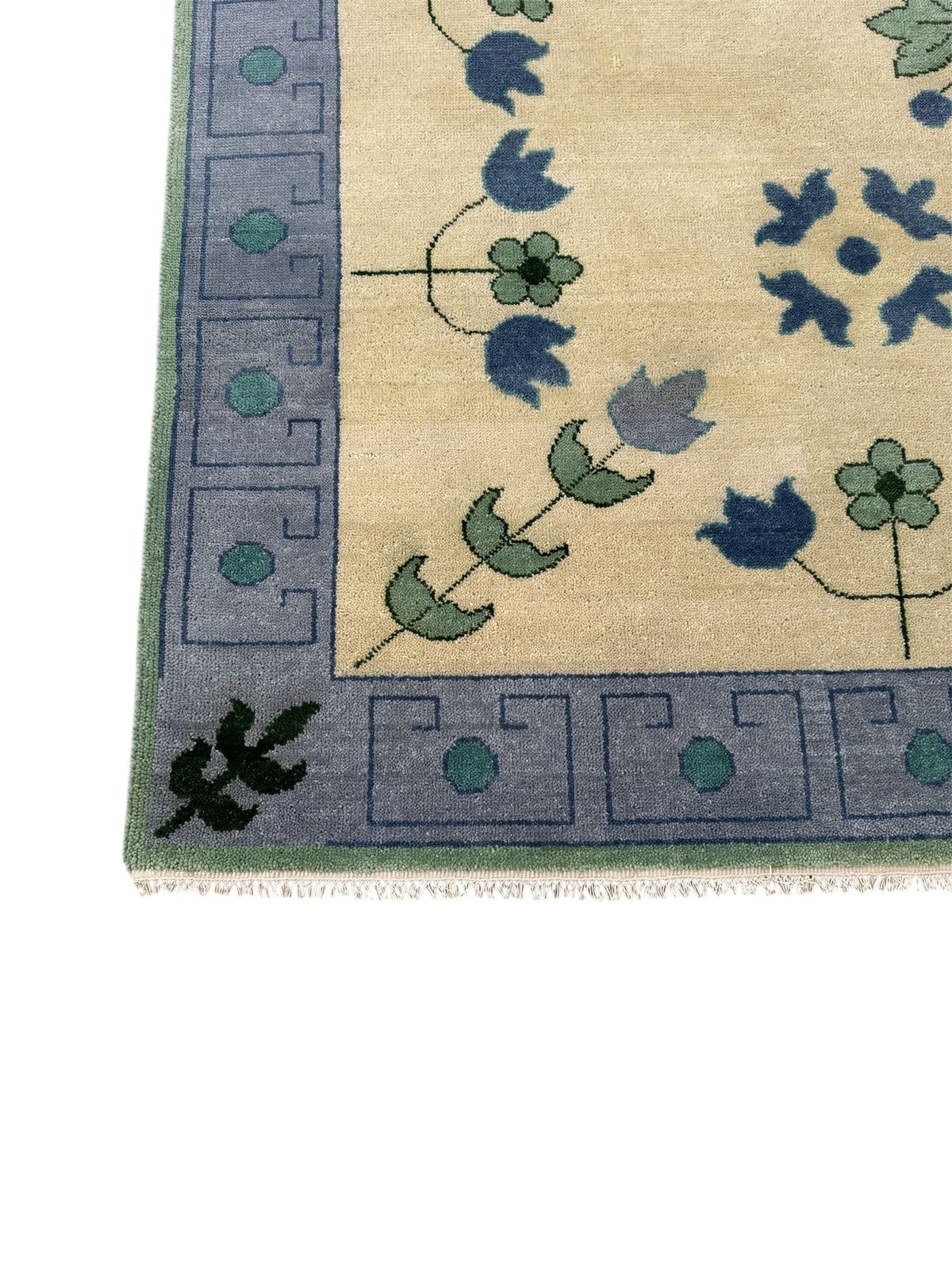 Jennifer Hand Knotted Oushak Rug Hand-Knotted