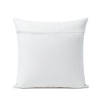 Wildflower Embroidered Botanical Cotton Cushion Cover