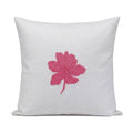 Wildflower Embroidered Botanical Cotton Cushion Cover