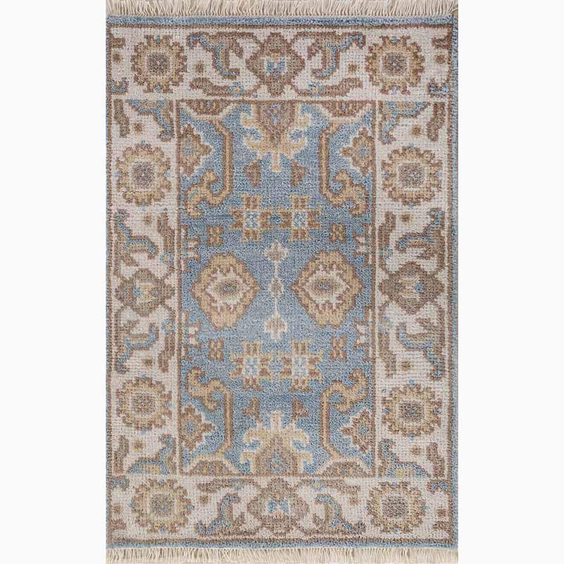 Willow Hand-Knotted Wool Oushak Rug 12' x 18' Hand-Knotted