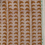 Wrenwood Mustard Linen Fabric by the Yard