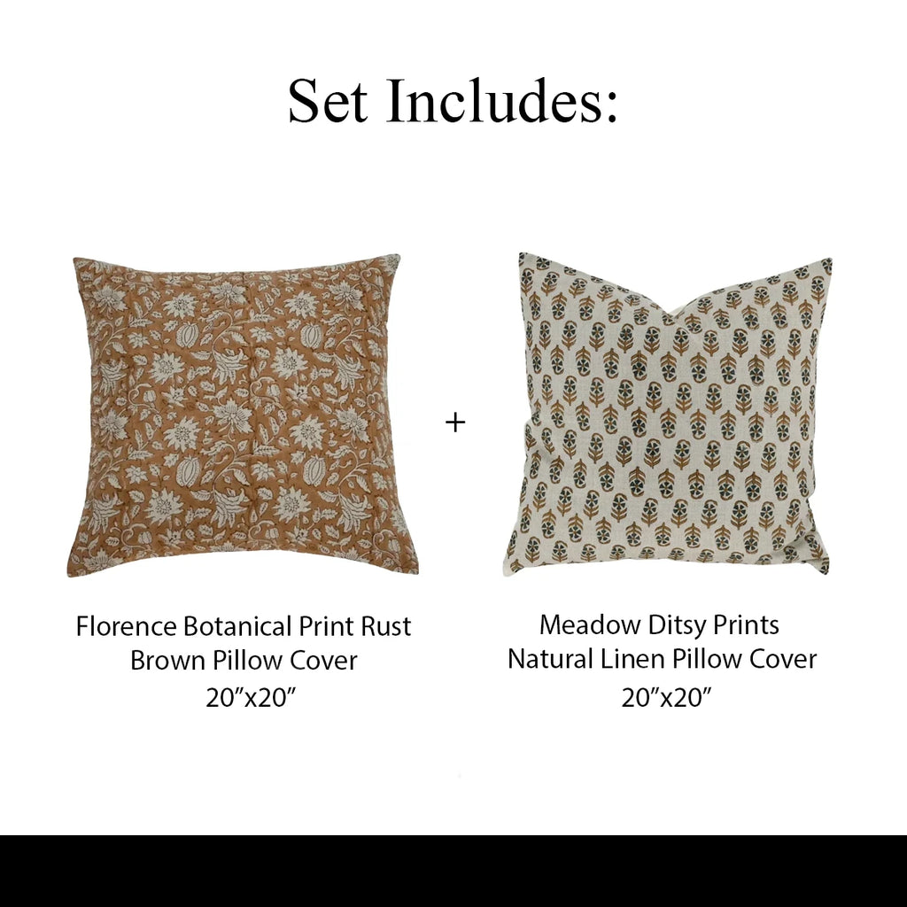 Quiet Blend Pillow Covers (Set 2) Bundle