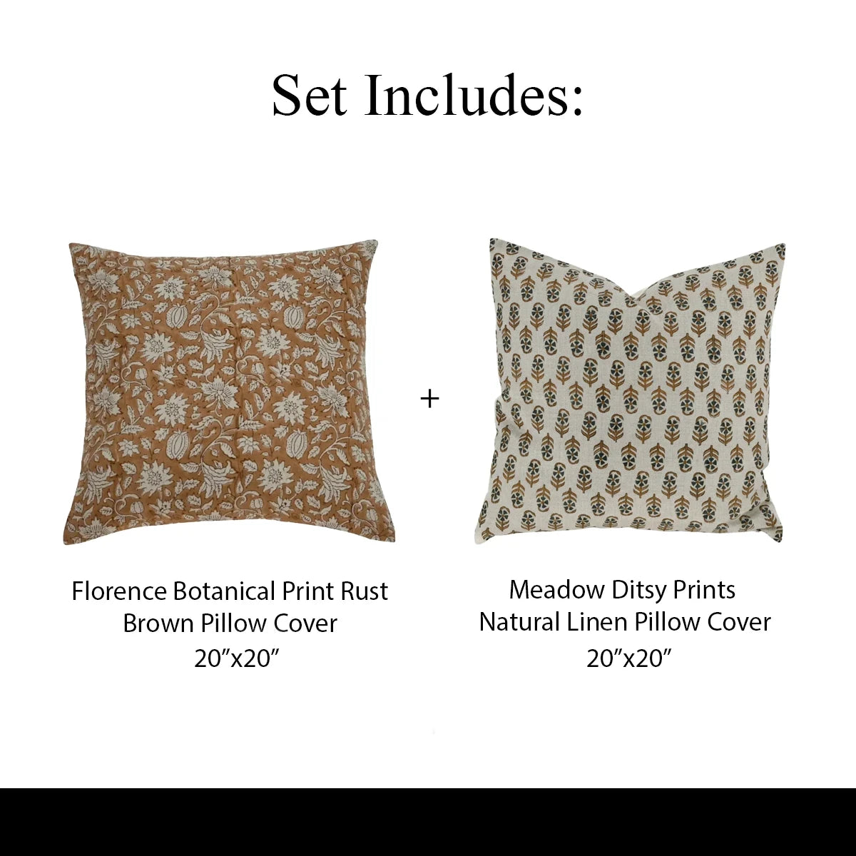 Quiet Blend Pillow Covers (Set 2) Bundle