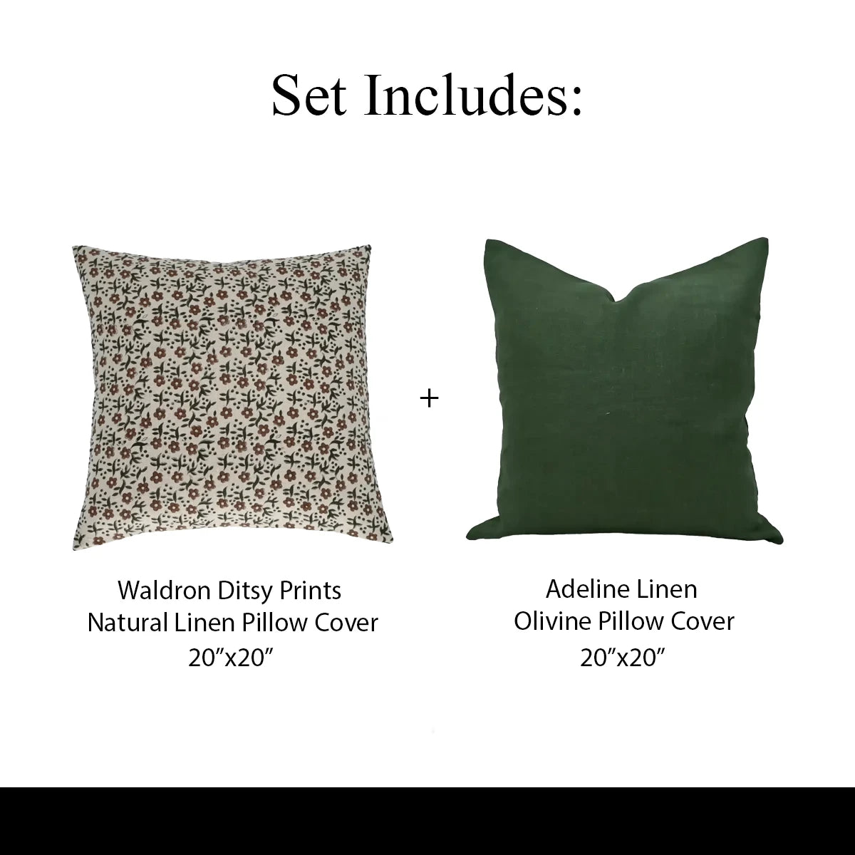 The Grounded Set Pillow Covers (Set 2) Bundle
