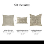 Warm Neutrals Pillow Cover (Set 3) Bundle