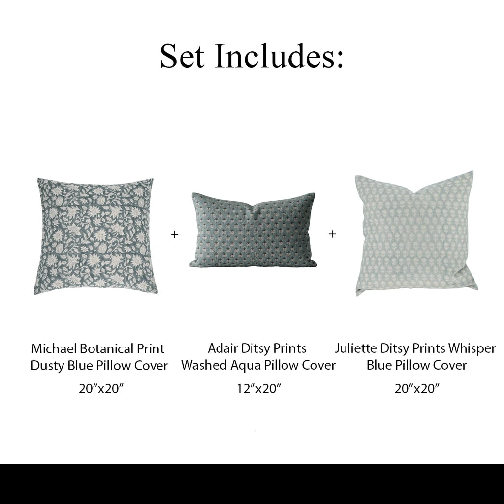 Muted Harmony Pillow Cover (Set 3) Bundle