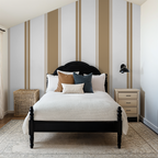 Fletcher Stripe (Brown) Wallpaper
