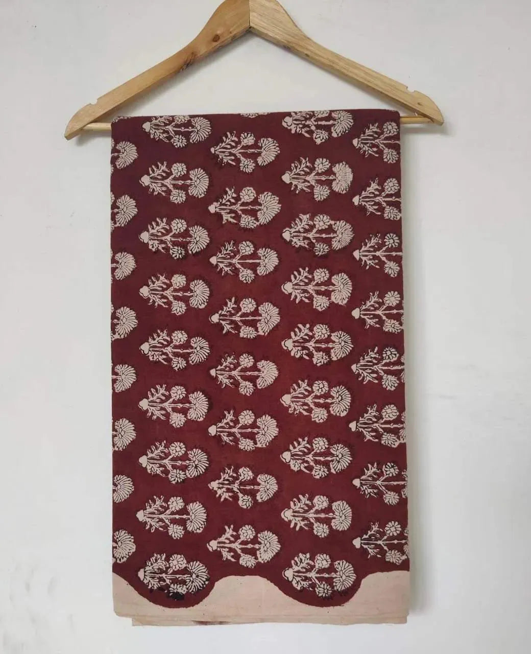 Lunette Hand Block Print Cotton Fabric Cotton Fabric