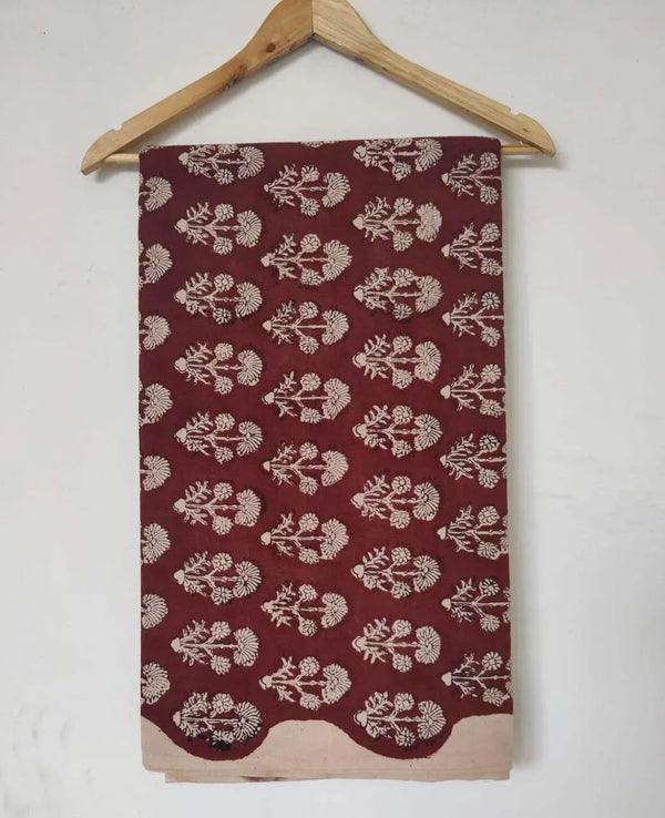 Lunette Hand Block Print Cotton Fabric