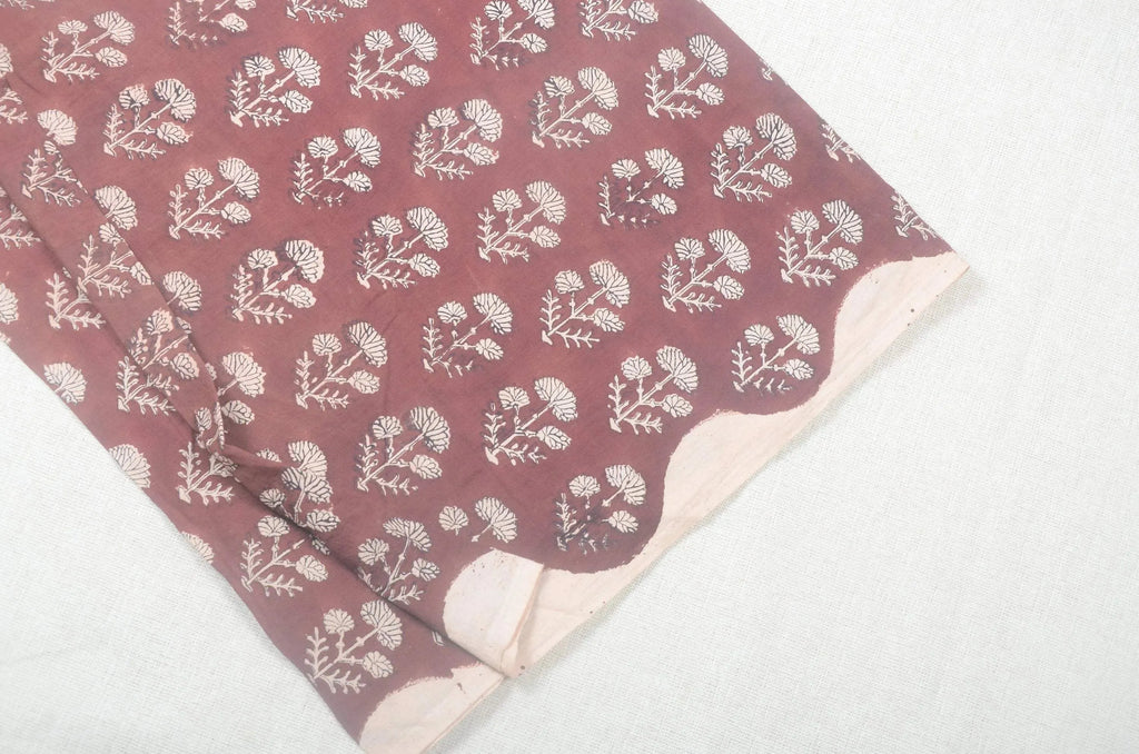 Lunette Hand Block Print Cotton Fabric Cotton Fabric
