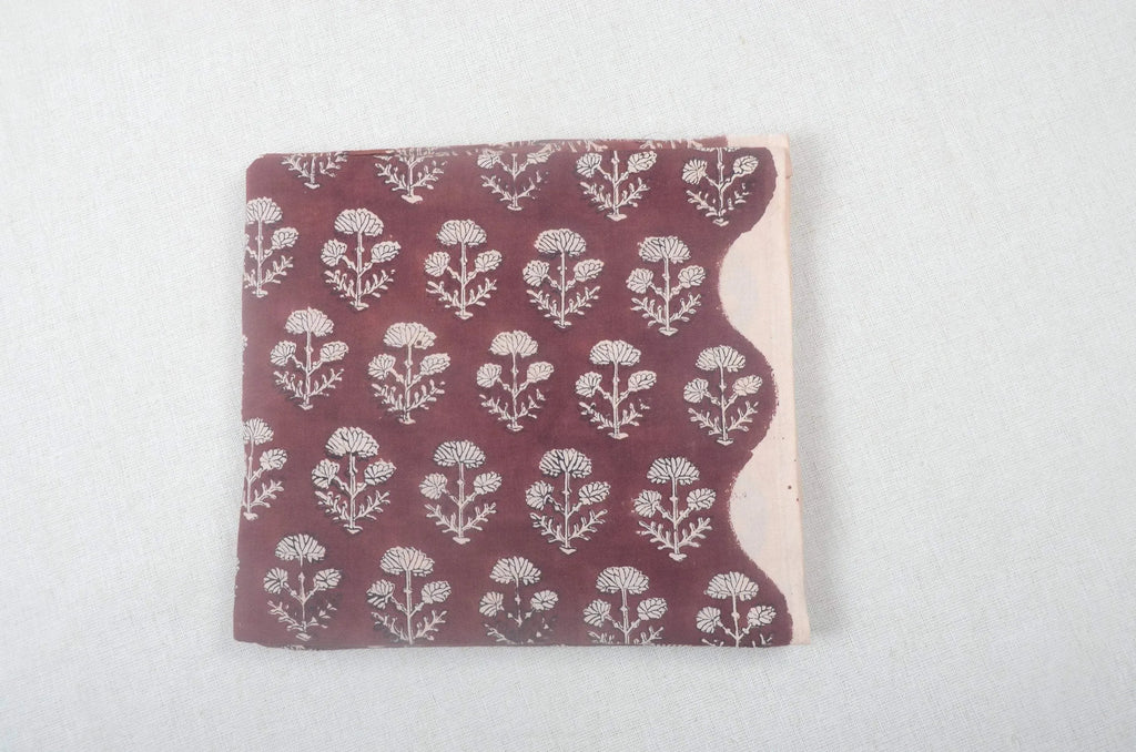 Lunette Hand Block Print Cotton Fabric Cotton Fabric
