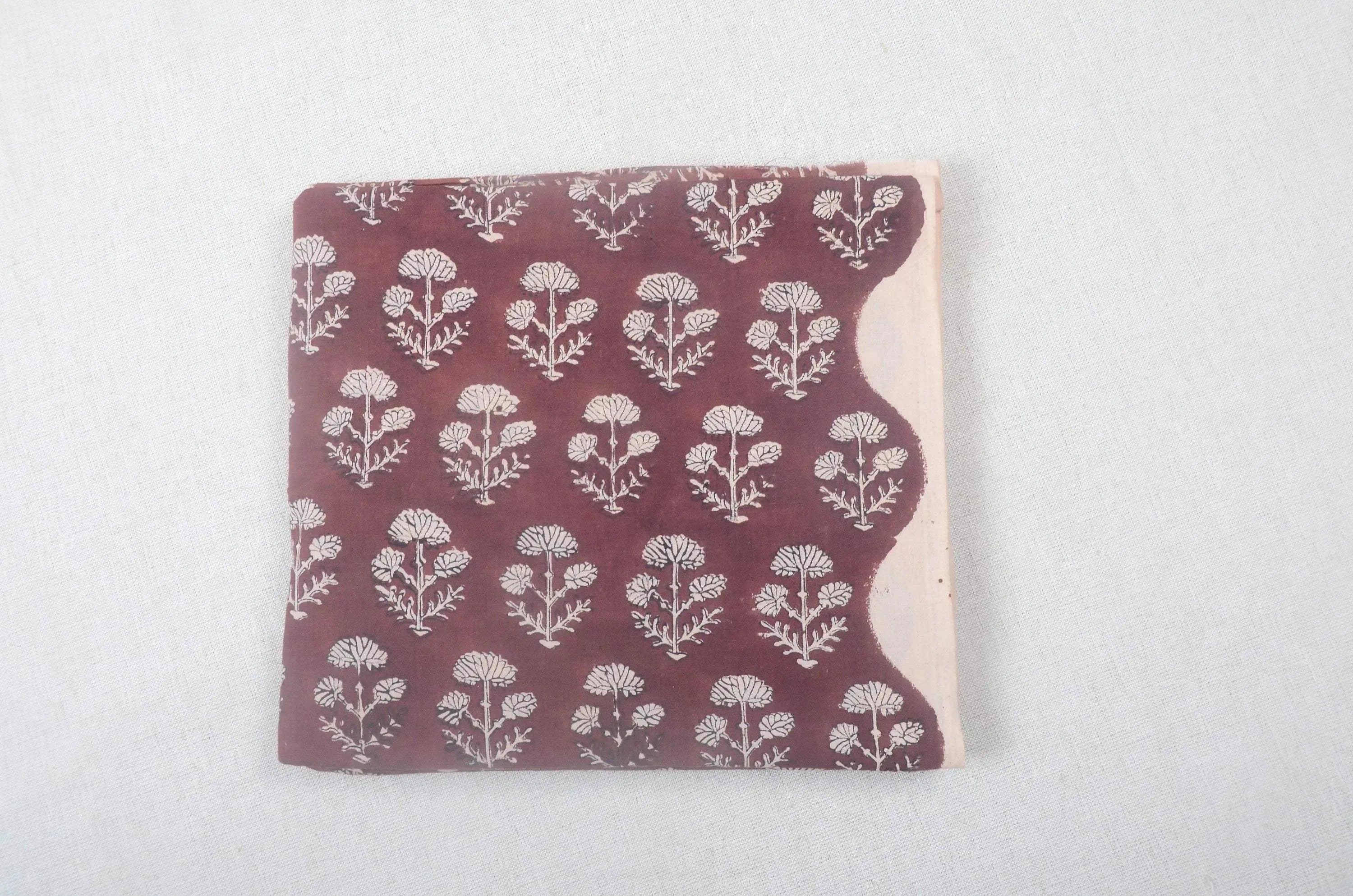 Lunette Hand Block Print Cotton Fabric Cotton Fabric