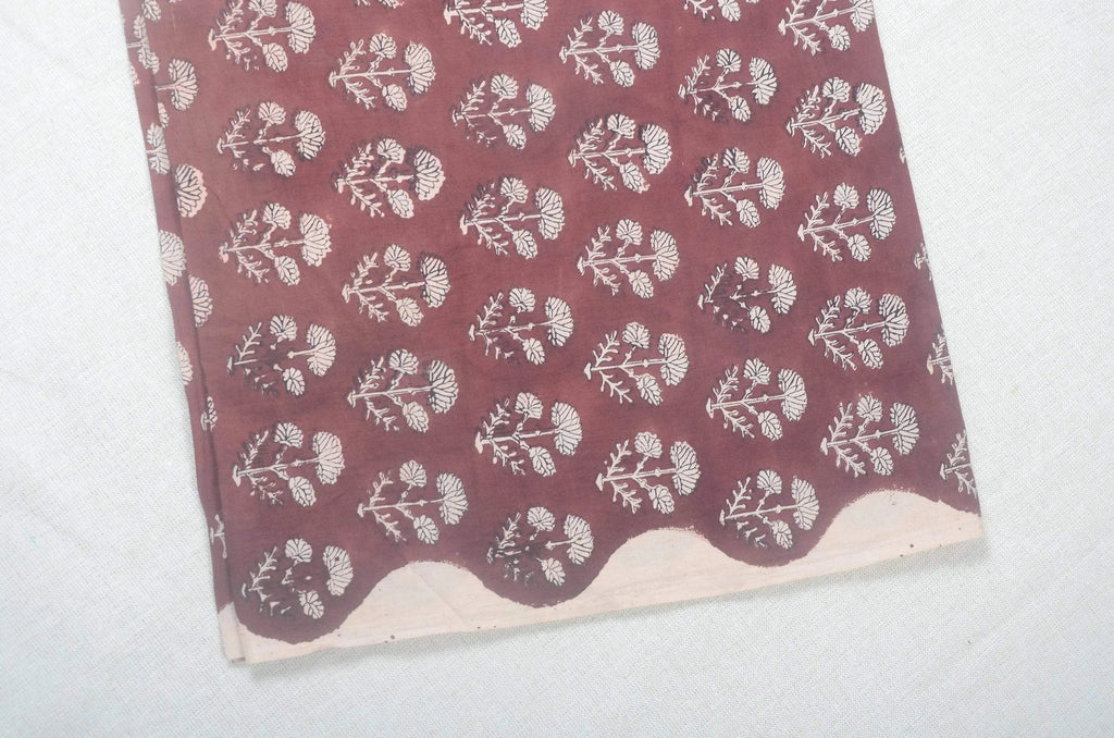 Lunette Hand Block Print Cotton Fabric Cotton Fabric