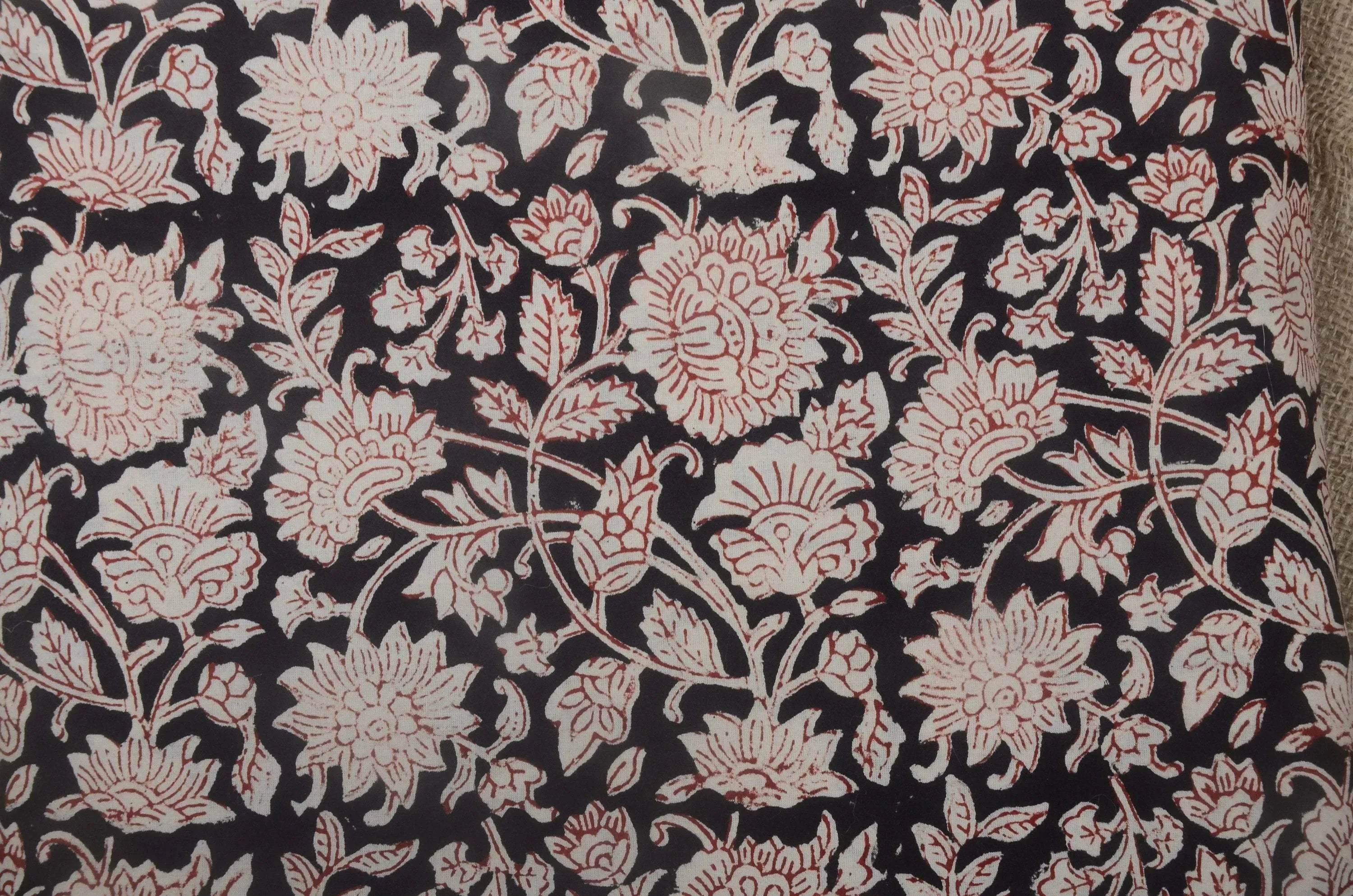 Loki Hand Block Printed Cotton Fabric Cotton Fabric