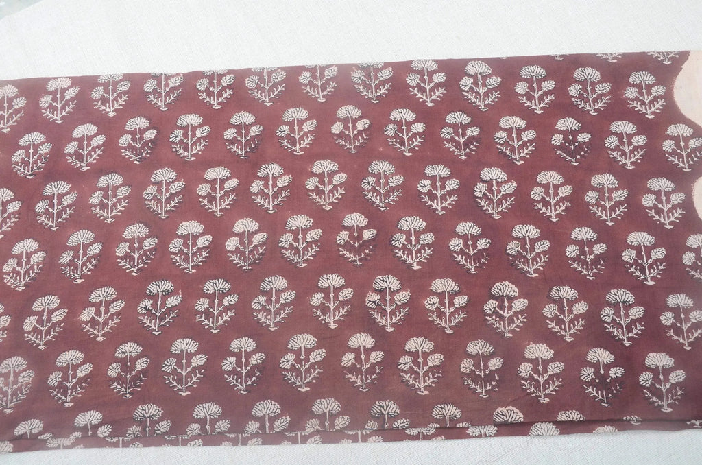 Lunette Hand Block Print Cotton Fabric Cotton Fabric